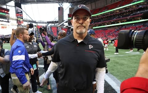 Atlanta Falcons head coach Dan Quinn - Credit: AP