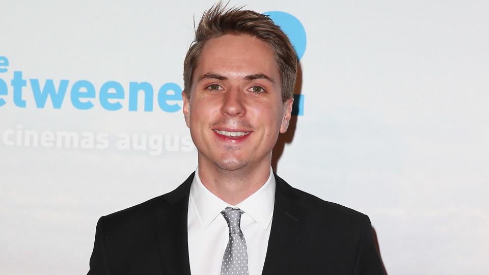 SYDNEY, AUSTRALIA - AUGUST 13:  Joe Thomas poses at the premiere of 