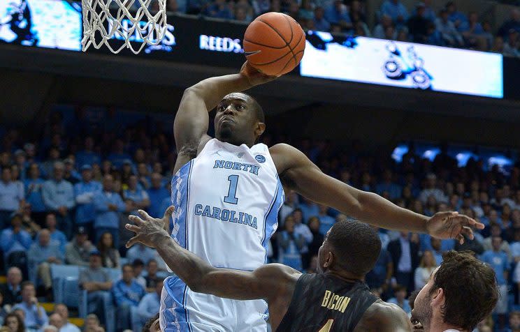 Theo Pinson, in just his third game back from a foot injury, propelled North Carolina to a 96-83 win over Florida State. (Getty)