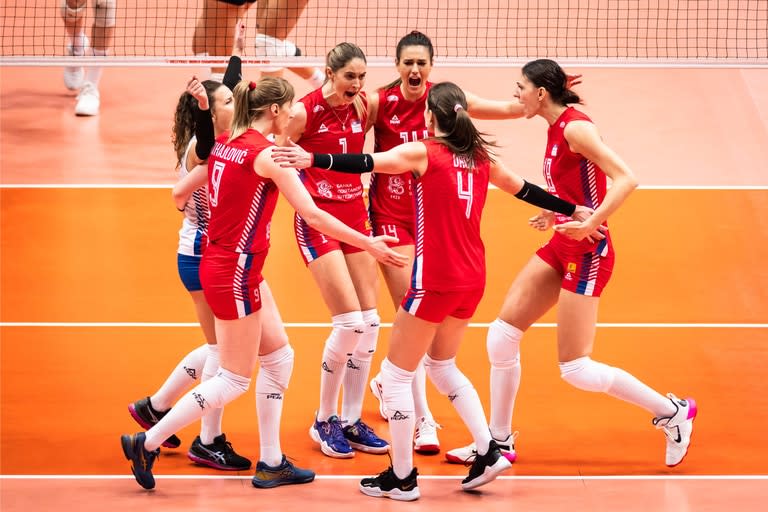 La selección de vóleibol femenino de Serbia es la única invicta que le queda al Mundial