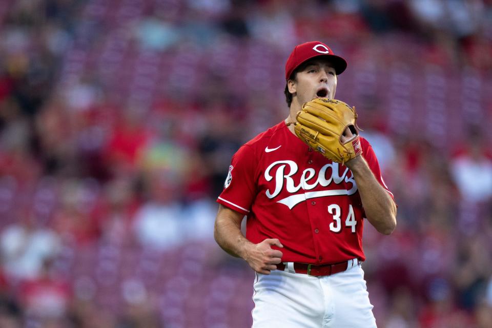 An emergency call-up when COVID hit the Reds' already depleted starting rotation and ended up getting the start Saturday night against the Cardinals with the Reds' playoff hopes on the line.
