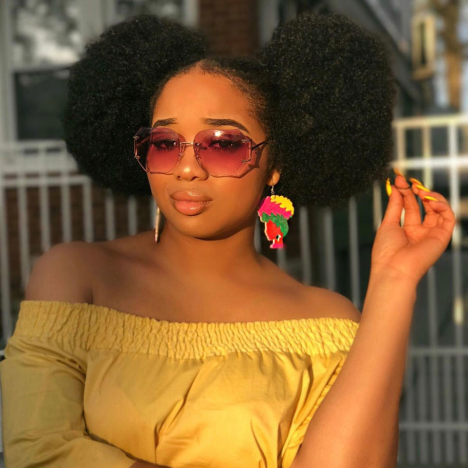 Afro-puff perfection