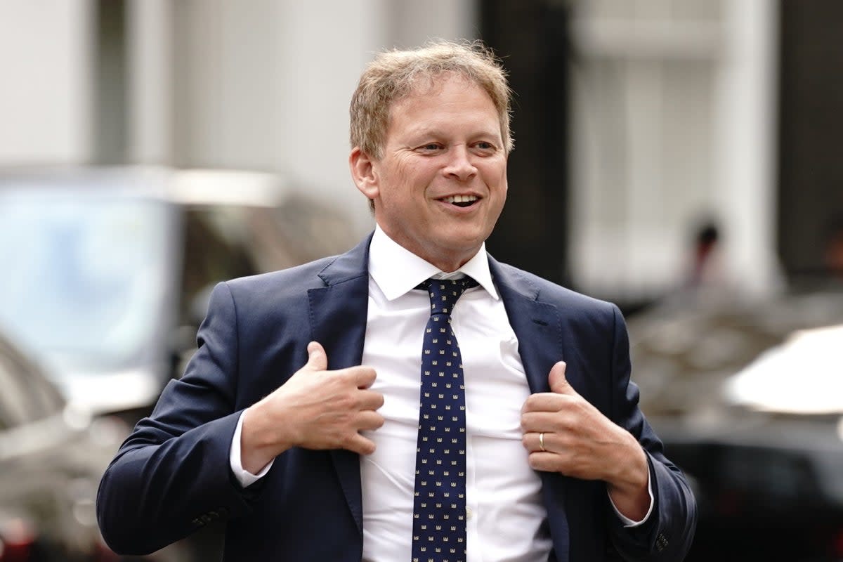 Even Sunak must know Shapps is not the strongest retail offer his party could make to disillusioned voters (PA Wire)