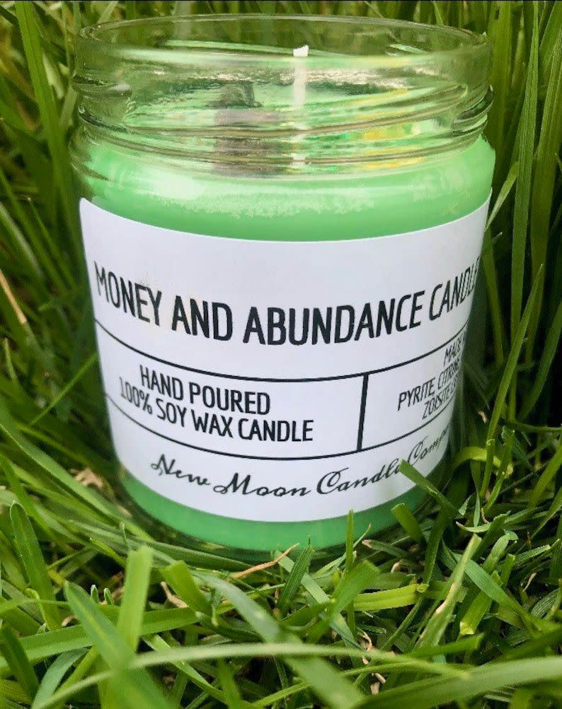 2) Money and Abundance Candle