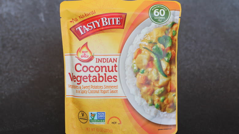 Indian Coconut Vegetables packet