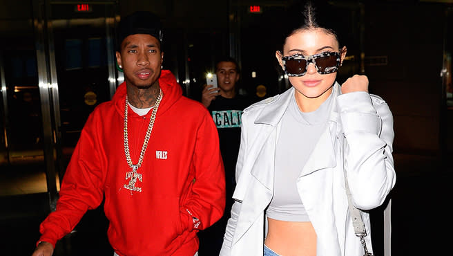 Tyga and Kylie Jenner. Photo: Getty Images.