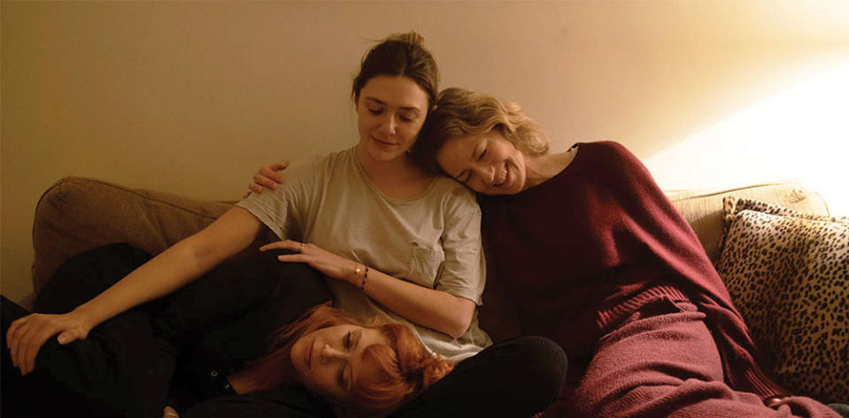 His Three Daughters, starring Natasha Lyonne, Elizabeth Olsen and Carrie Coon