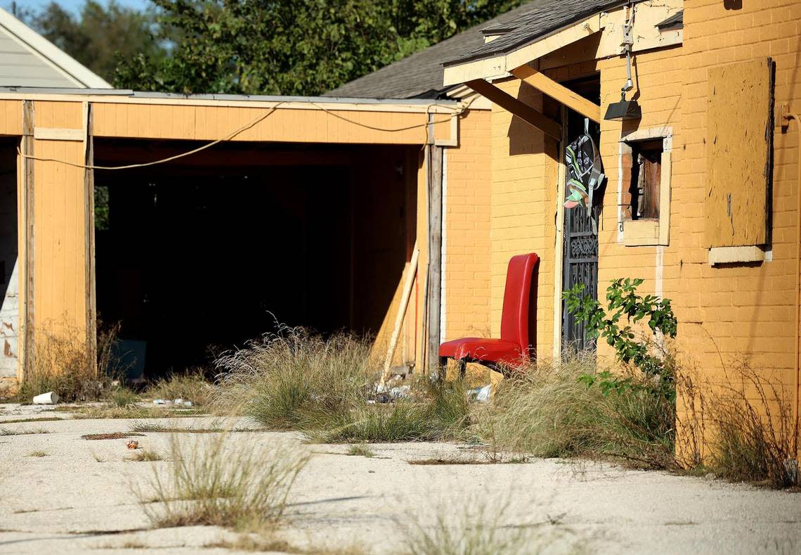 The Vickery Motel was not in the Greenbook, a travel guide for African American people during the Jim Crow era, but it was known as a place where Black travelers could stay. Amanda McCoy/amccoy@star-telegram.com