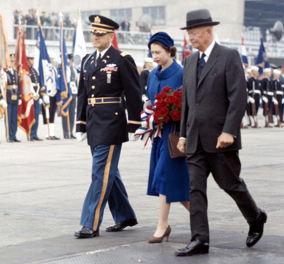 queen elizabeth DC eisenhower