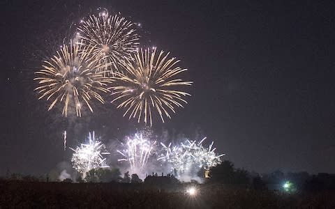  A Firework Display Takes Place At Frogmore House. - Credit: Steve Finn 