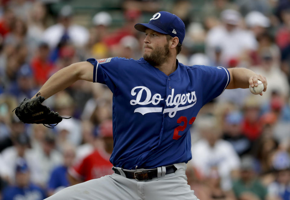 Are there health concerns regarding Dodgers starting pitcher Clayton Kershaw? (AP)