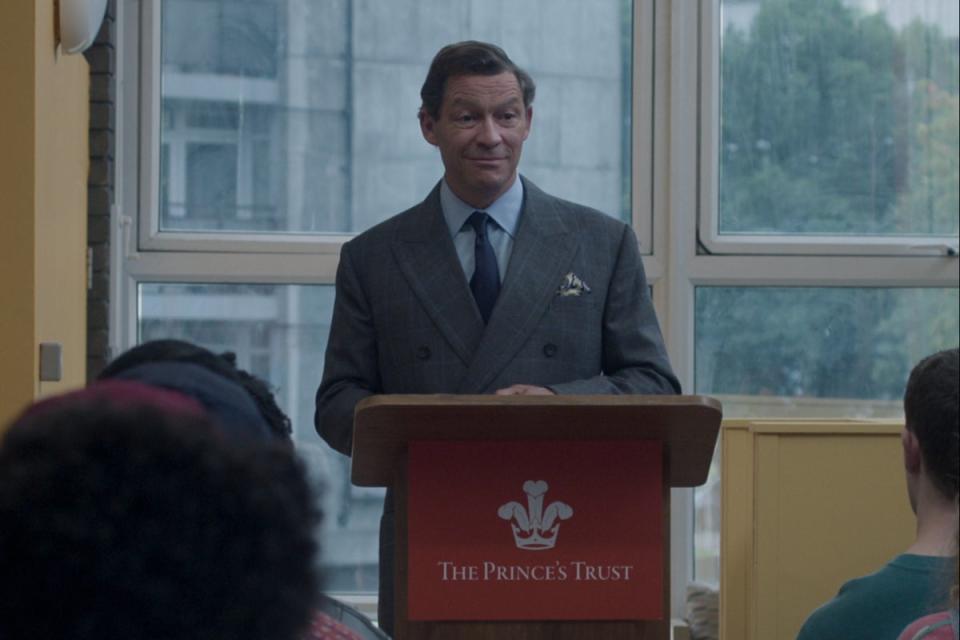 West admitted that he was unlikely to get a knighthood after taking on the role (Netflix)