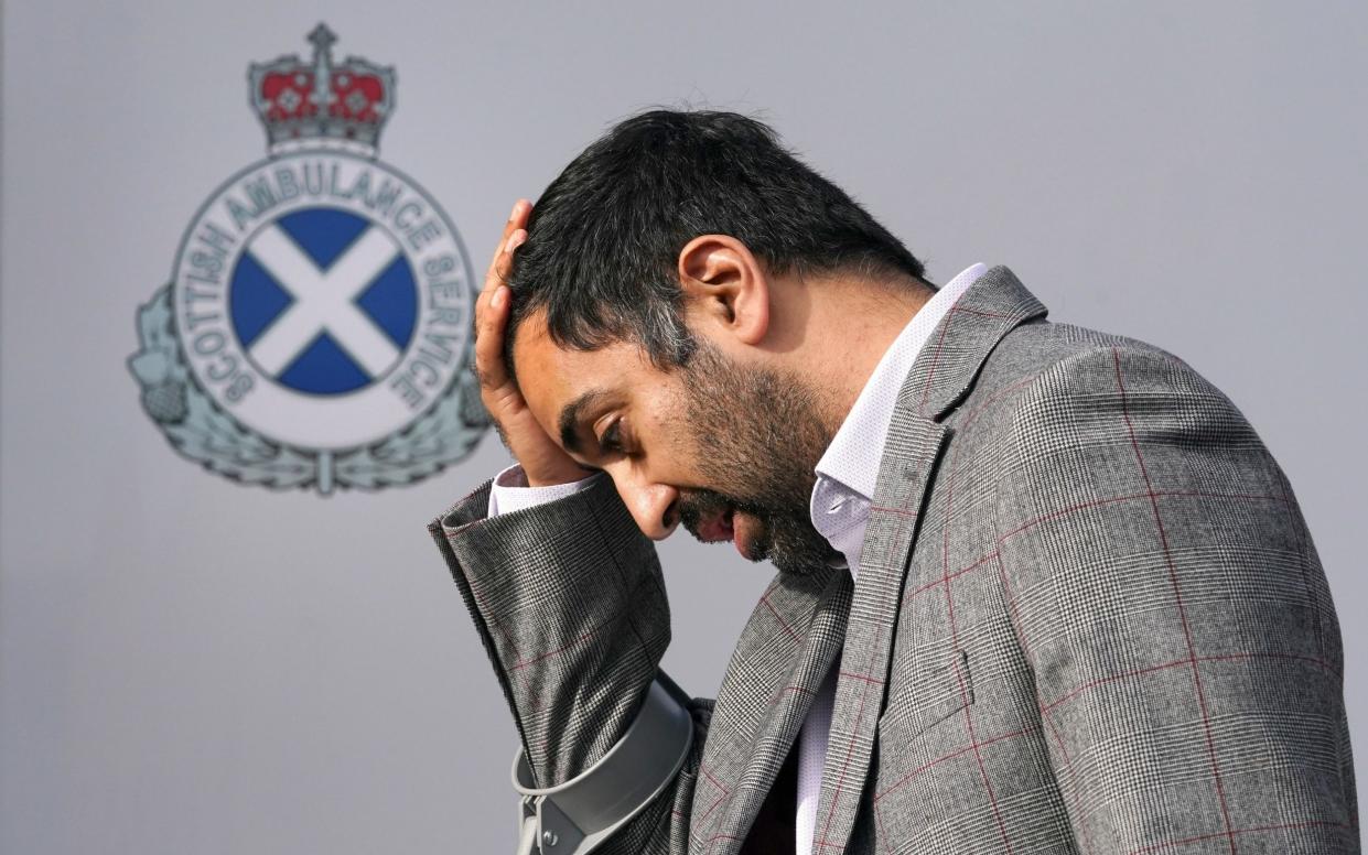 Humza Yousaf is already under major pressure due to chaos in the NHS - PA/ Andrew Milligan