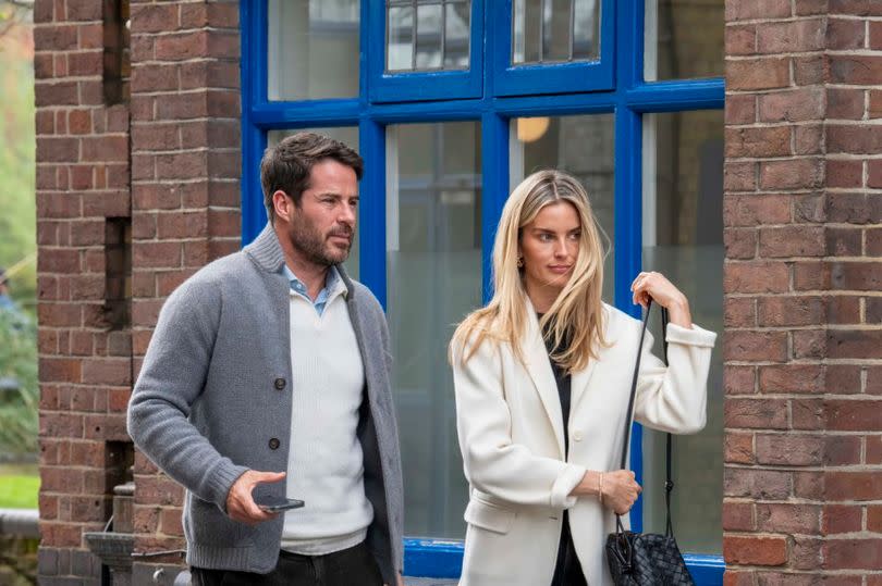 Jamie Redknapp joined the double date lunch with Frida Andersson -Credit:MJ-Pictures.com