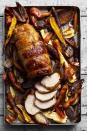 <p>The last thing you want to do on Christmas day is wash dishes. So prep and roast your main course on one pan for a delicious, no-mess dinner.</p><p><em><a href="https://www.goodhousekeeping.com/food-recipes/a46046/one-pan-roast-turkey-breast-and-root-veggies-recipe/" rel="nofollow noopener" target="_blank" data-ylk="slk:Get the recipe »" class="link rapid-noclick-resp">Get the recipe »</a></em></p>