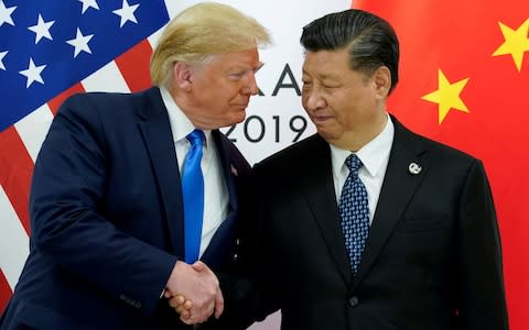 Trump Xi - Credit: &nbsp;Kevin Lamarque/&nbsp;REUTERS