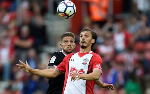 Manolo Gabbiadini in action - Credit: Reuters