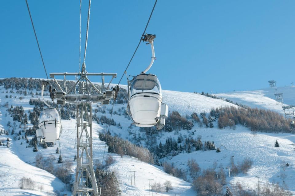 Winter sports adventures in the Alps aren’t just limited to skiing (Getty Images)