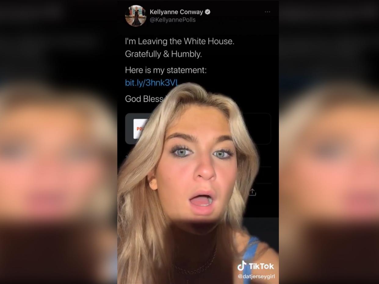 Claudia Conway tiktok