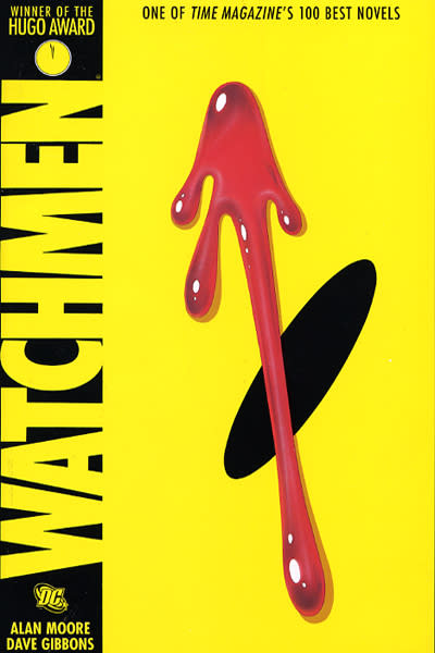 Watchmen (1987) One of Time magazines 100 greatest novels of all time, this deconstructed the idea of superheroes, with masked heroes portrayed as mad vigilantes and narcissistic freaks as a nuclear war looms. It was made into a film in 2009.