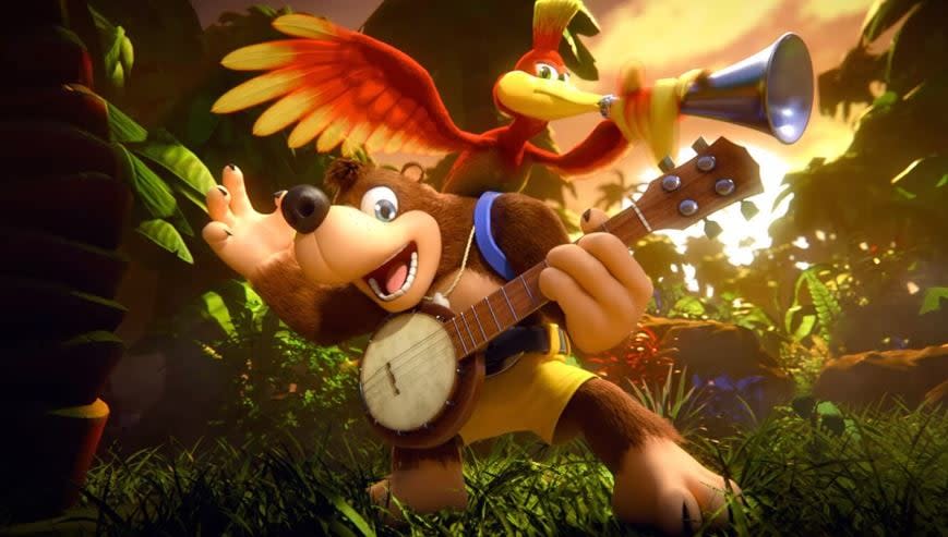 Los personajes de Banjo-Kazooie fueron luchadores invitados en Super Smash Bros. Ultimate