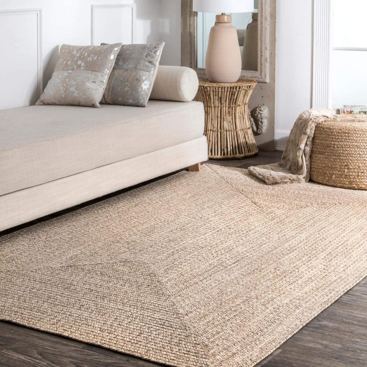 prime day deals, nuloom braided rug in neutral