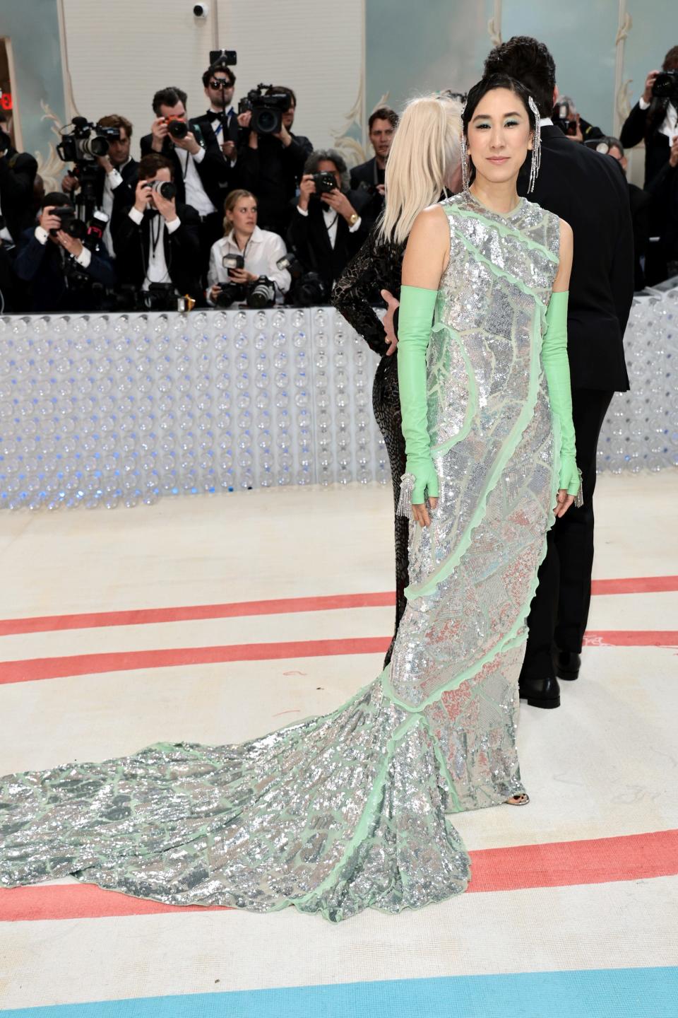 Eva Chen attends the 2023 Met Gala.