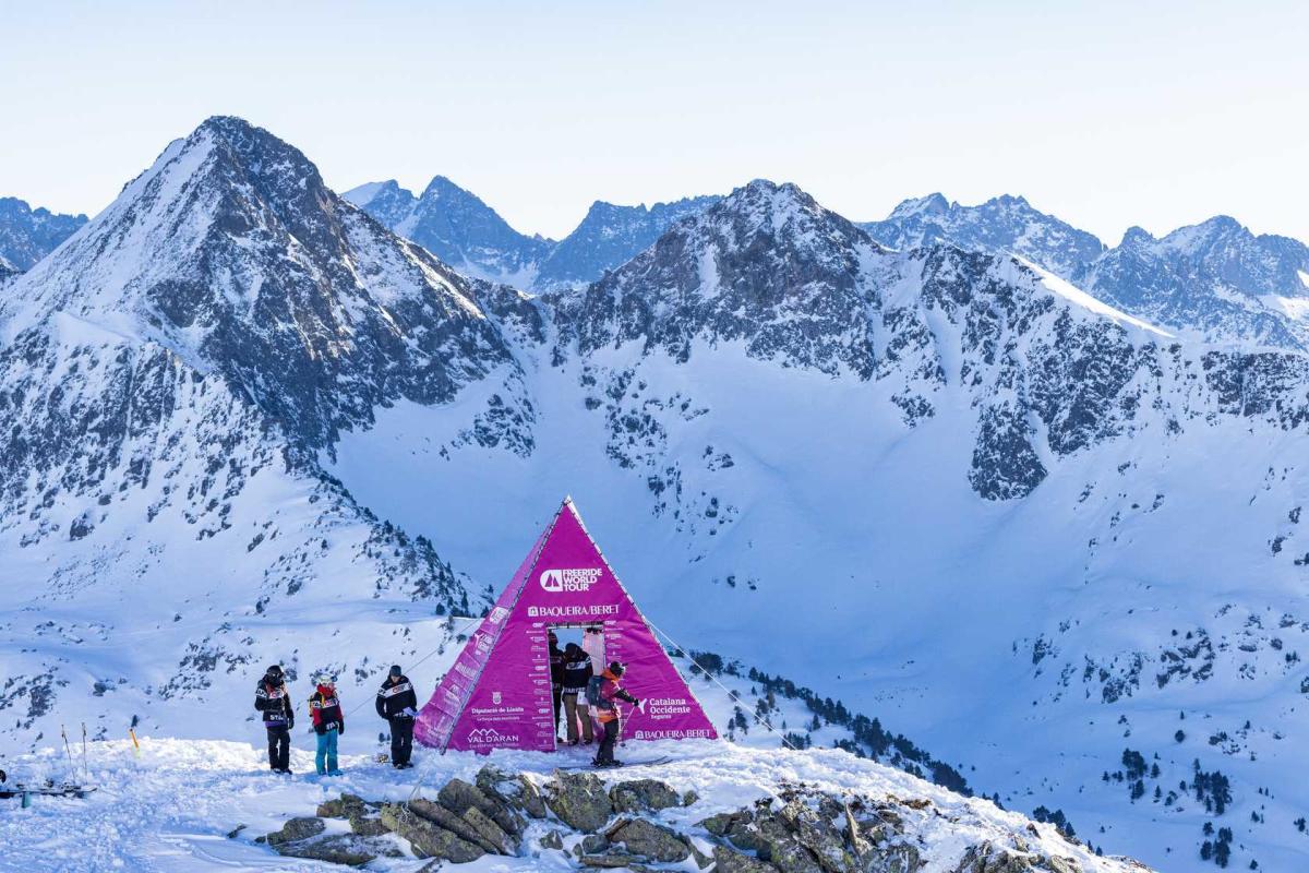 El Freeride World Tour 2023 arranca en España a pesar de las difíciles condiciones