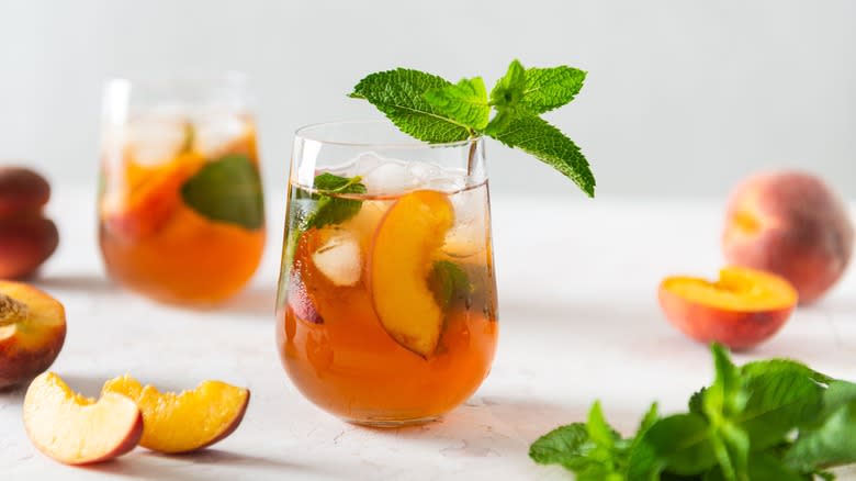 sweet peach tea bourbon 