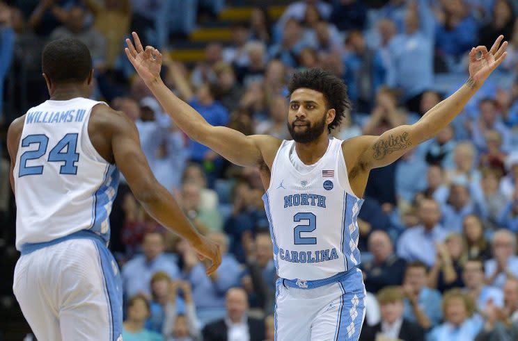 Joel Berry scored 31 much-needed points as North Carolina got by Clemson and avoided an 0-2 start to ACC play. (Getty)