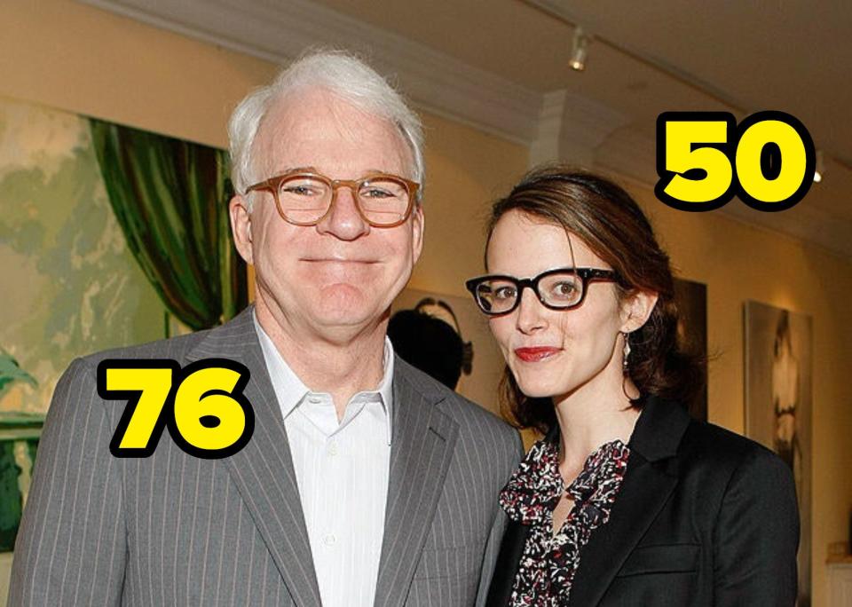 Steve Martin and Anne Stringfield