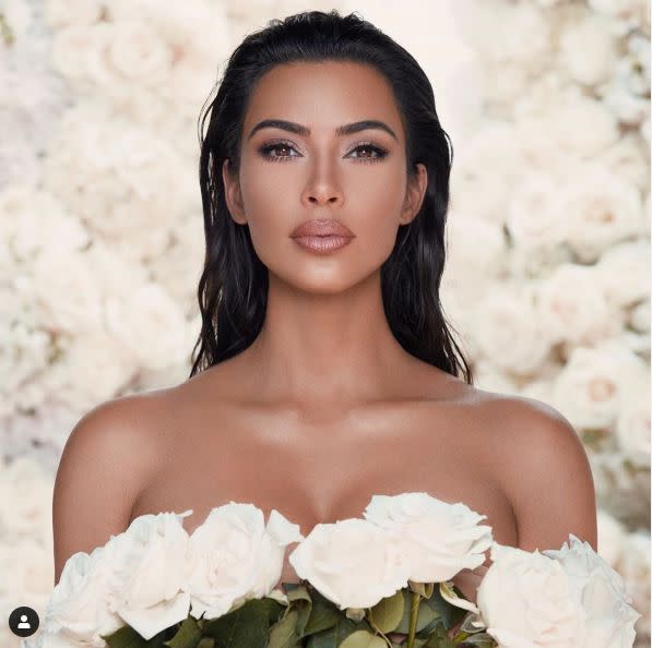 Kim Kardashian will release her KKW Beauty Mrs. West makeup collection on Friday. Photo: Instagram/Kim Kardashian