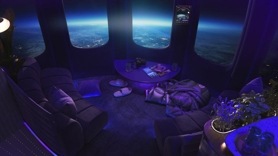 <p>Spaceship Neptune balloon interior</p>
