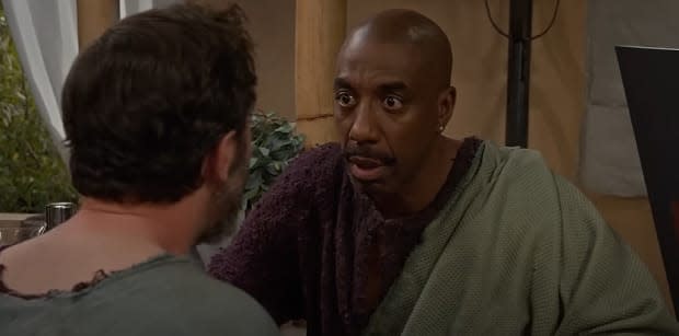 JB Smoove in "History of the World Part II"<p>Hulu</p>