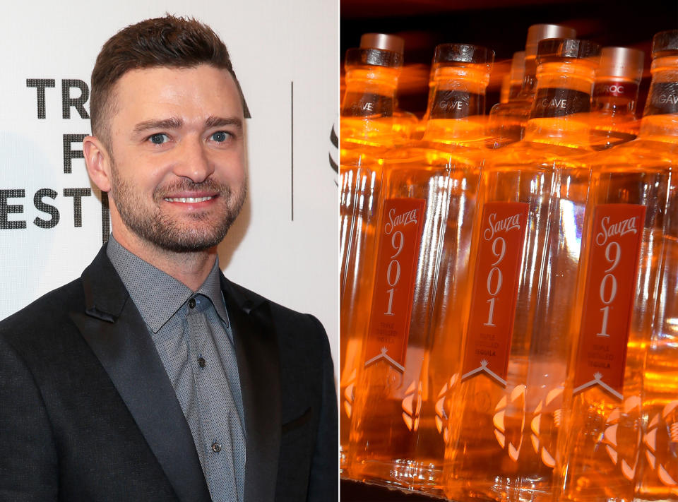 <p>Sänger/Songwriter/Schauspieler Justin Timberlake startete laut Forbes 2009 seine eigene Version des Sauza Tequila. „Sauza 901“ ist nach dem Regionscode von Timberlakes Heimatstadt in Memphis, Tennessee, und nach der Stunde, wo die Partys wirklich anfangen, benannt.<br>Timberlakes Co-Kreation wurde 2012 in der angesehenen San Francisco World Spirits Competition mit einer Goldmedaille ausgezeichnet.<br>(InStyle) </p>