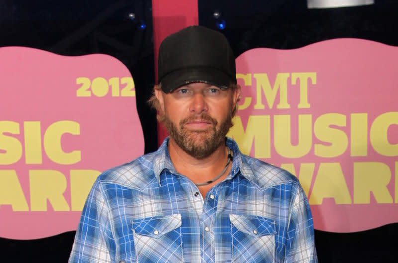Carrie Underwood, Jelly Roll, Zach Bryan, Randy Houser and other stars paid tribute to Toby Keith following his death. File Photo by Terry Wyatt/UPI