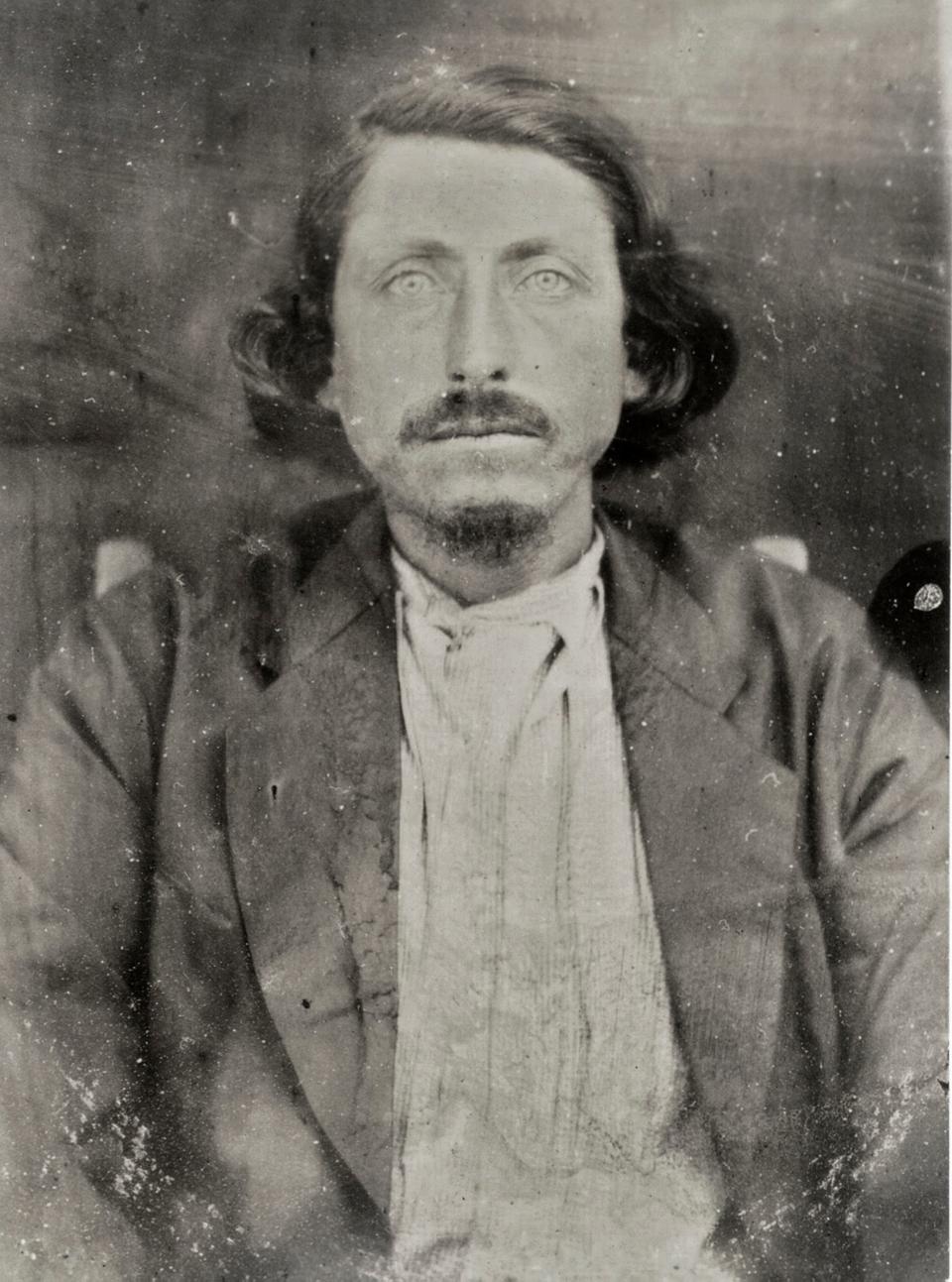 Montford T. Johnson, "The Chickasaw Rancher," is shown in this early to mid-1870s photograph.