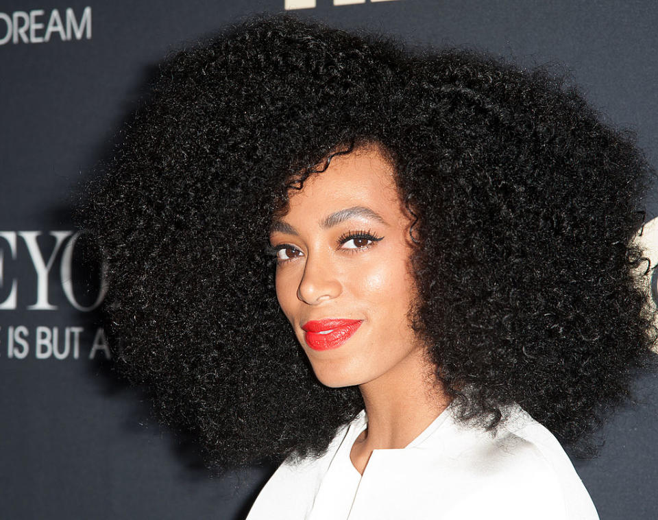 Solange Knowles Celebrity Hairstyles