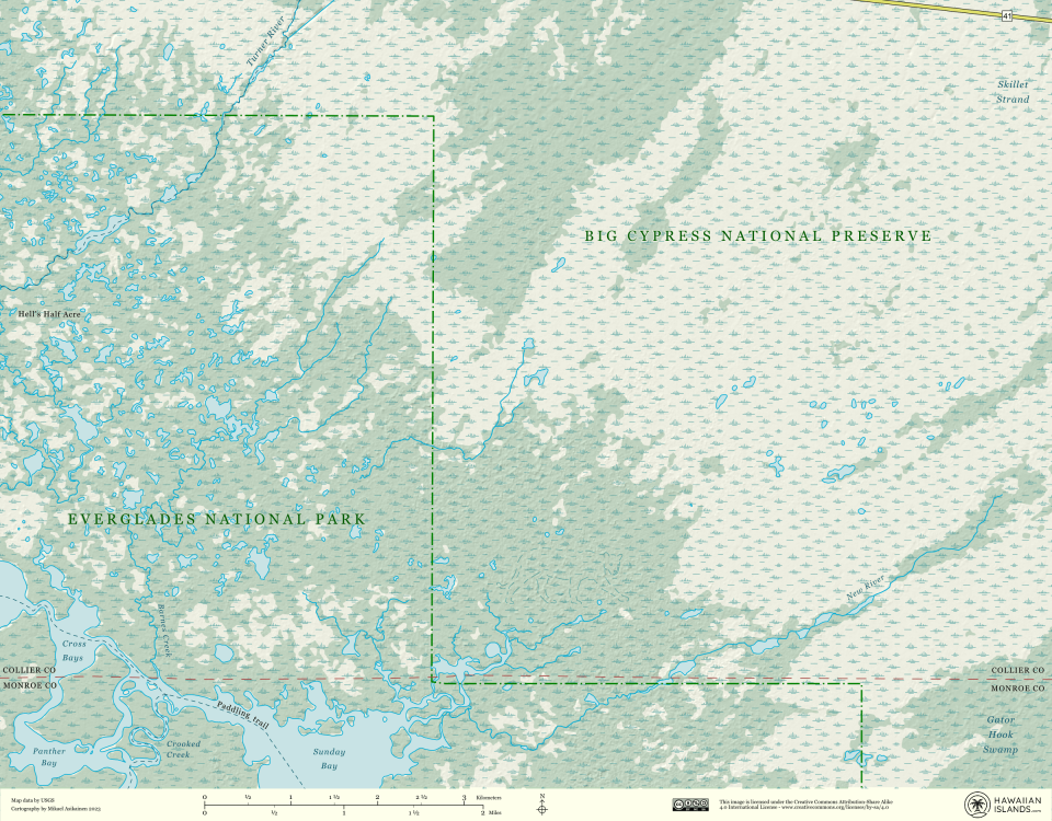 hidden endangered species on maps