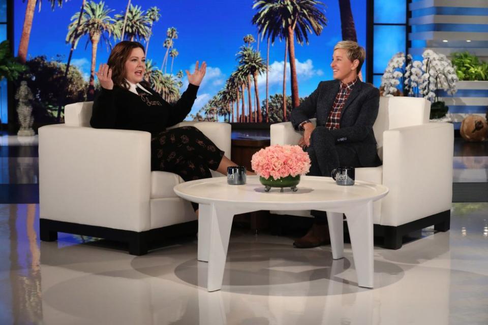 Melissa McCarthy and Ellen DeGeneres