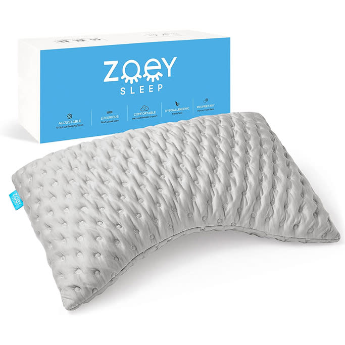 zoey side sleeper pillow