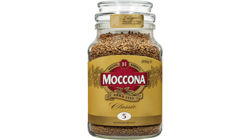 Moccona Classic Medium Roasted Freeze Dried, 200g. (Photo: Amazon SG)