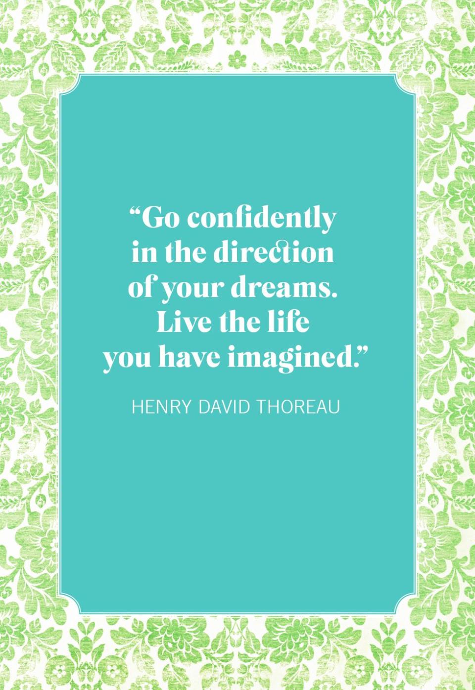 graduation quotes henry david thoreau