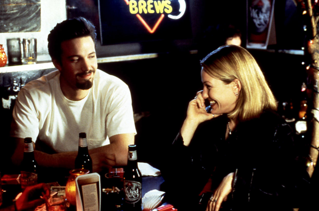 CHASING AMY, Ben Affleck, Joey Lauren Adams, 1997 (©Miramax/Courtesy Everett Collection)