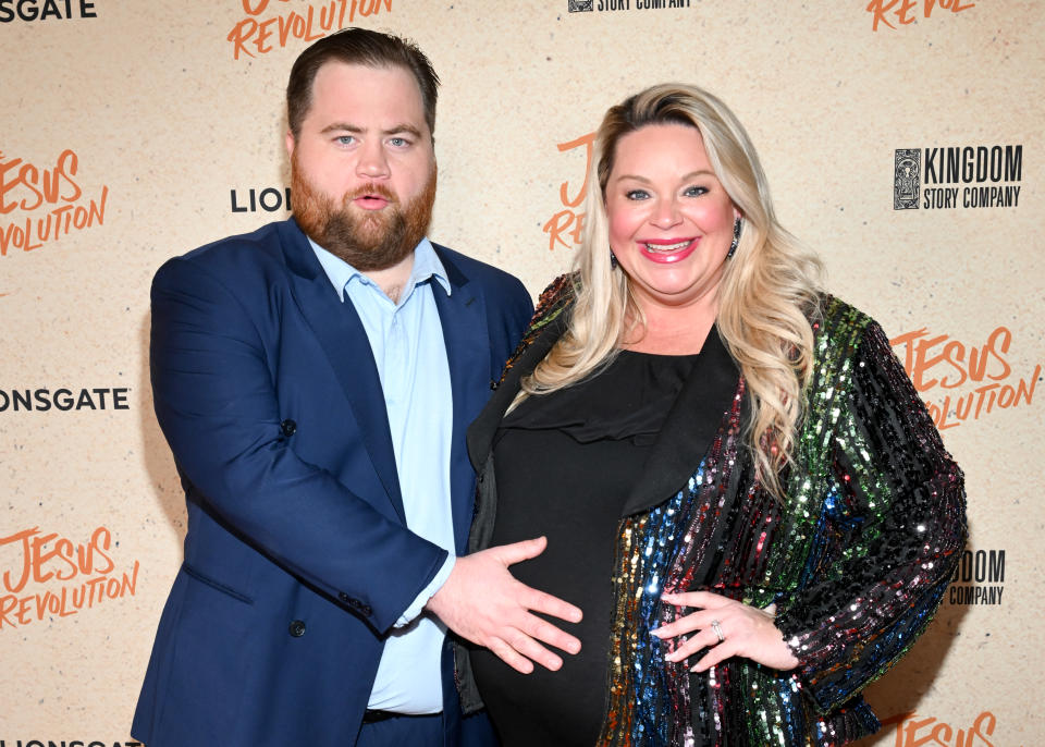 Paul Walter Hauser and Amy Boland Hauser