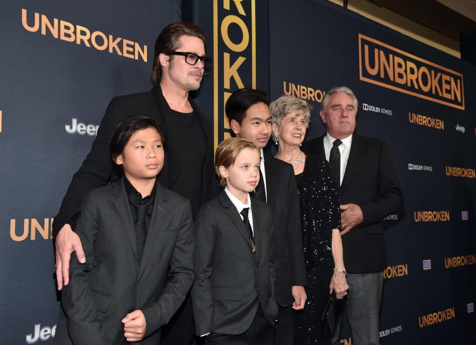 Brad Pitt’s relationship with his children appears to have become increasingly strained over the years (Getty Images)