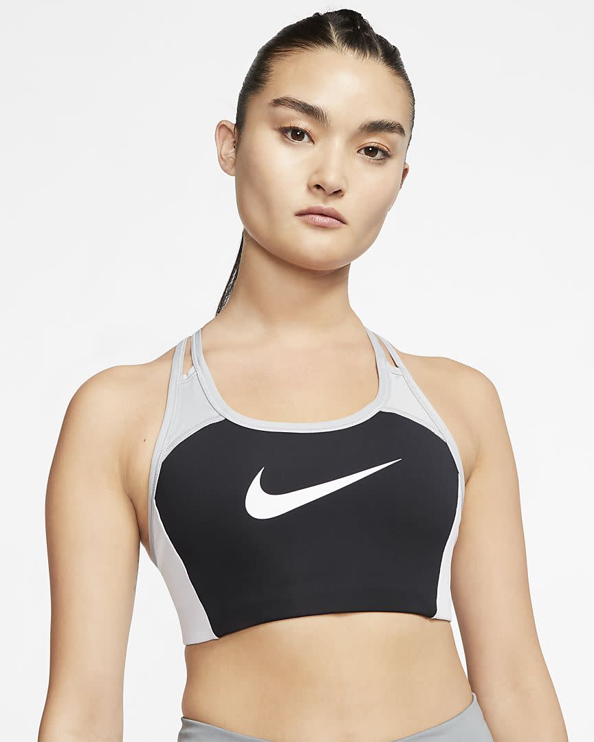 Nike Swoosh Women's Medium Support Sports Bra (Photo via Nike)