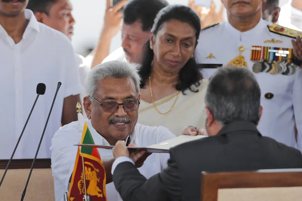 Sri Lankan President Gotabaya Rajapaksa is set to fly to Singapore after fleeing to the Maldives, according to a Reuters report.