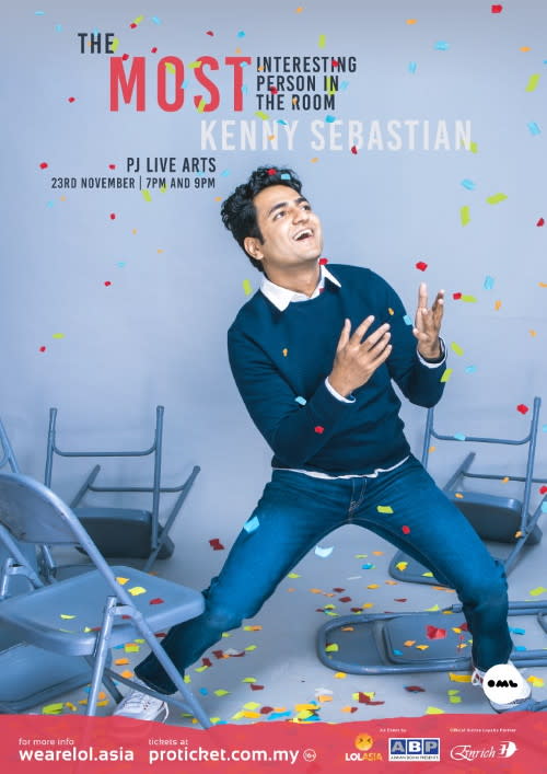 Having toured across USA, Canada, Australia and India, Kenny Sebastian is hitting Asia next, which includes a one-night only stop in Malaysia.