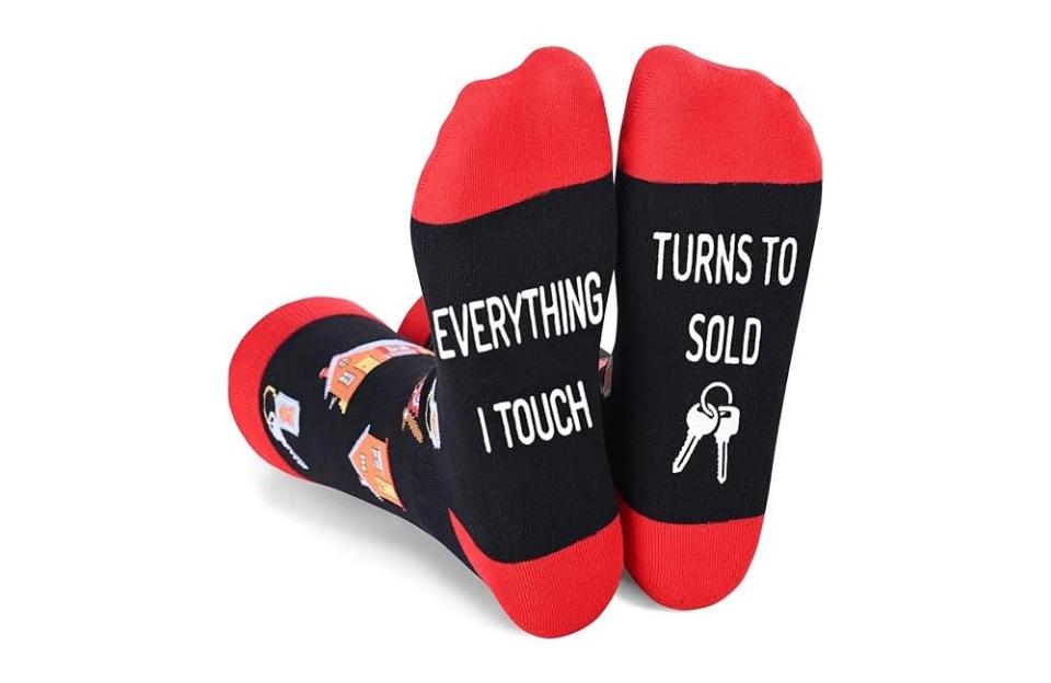 The Best Gifts for Realtors Option Sockfun Realtor Socks